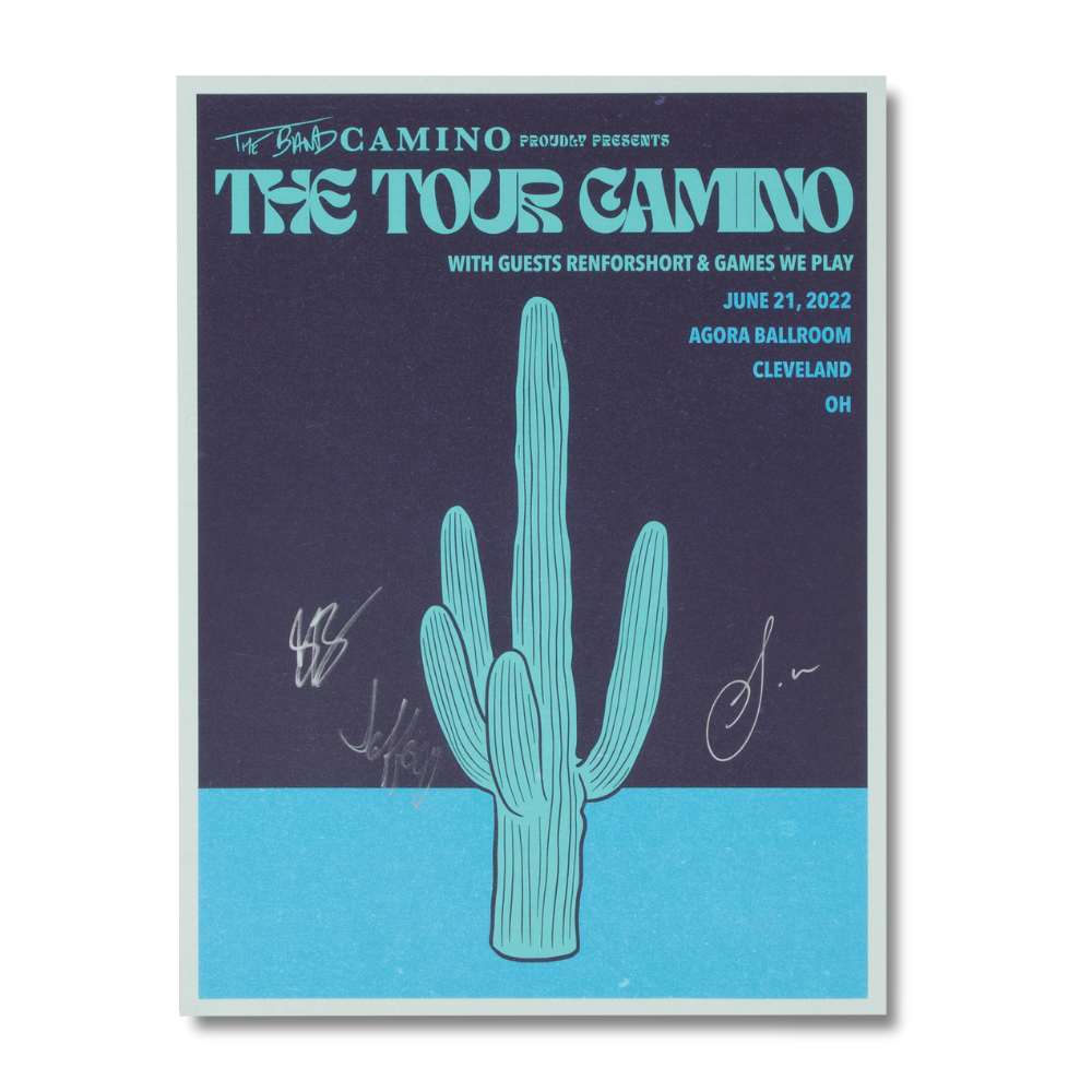 The Tour Camino Poster - SIGNED