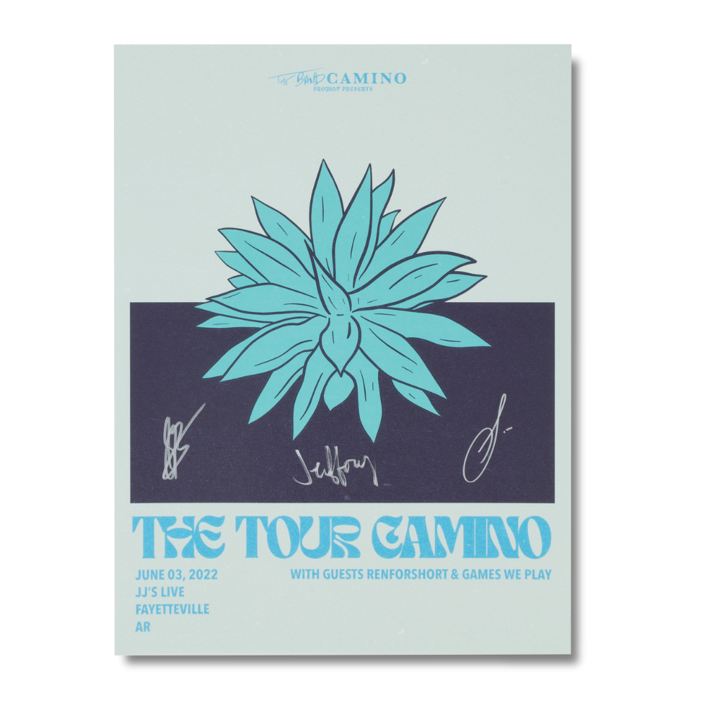 The Tour Camino Poster - SIGNED