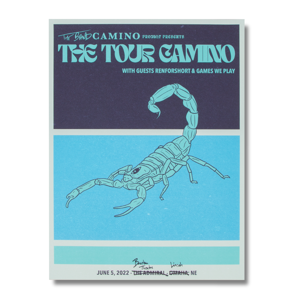 The Tour Camino Poster - SIGNED