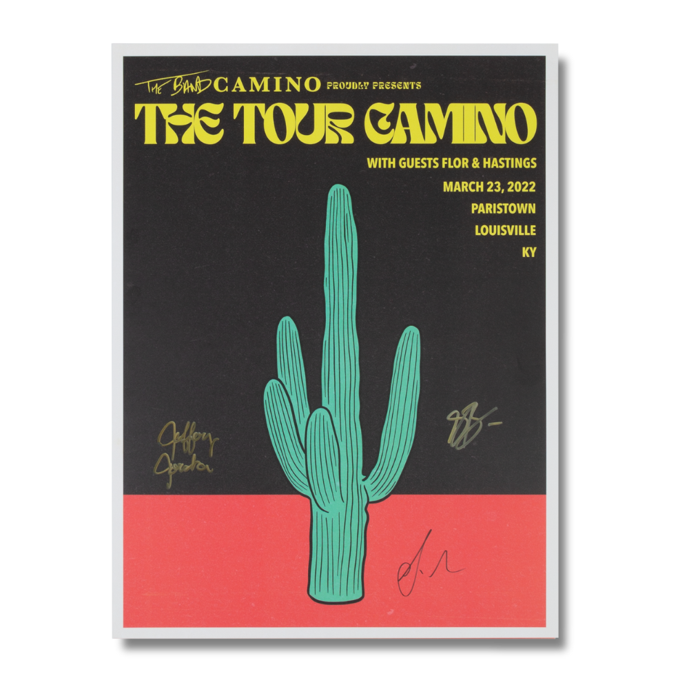 The Tour Camino Poster - SIGNED