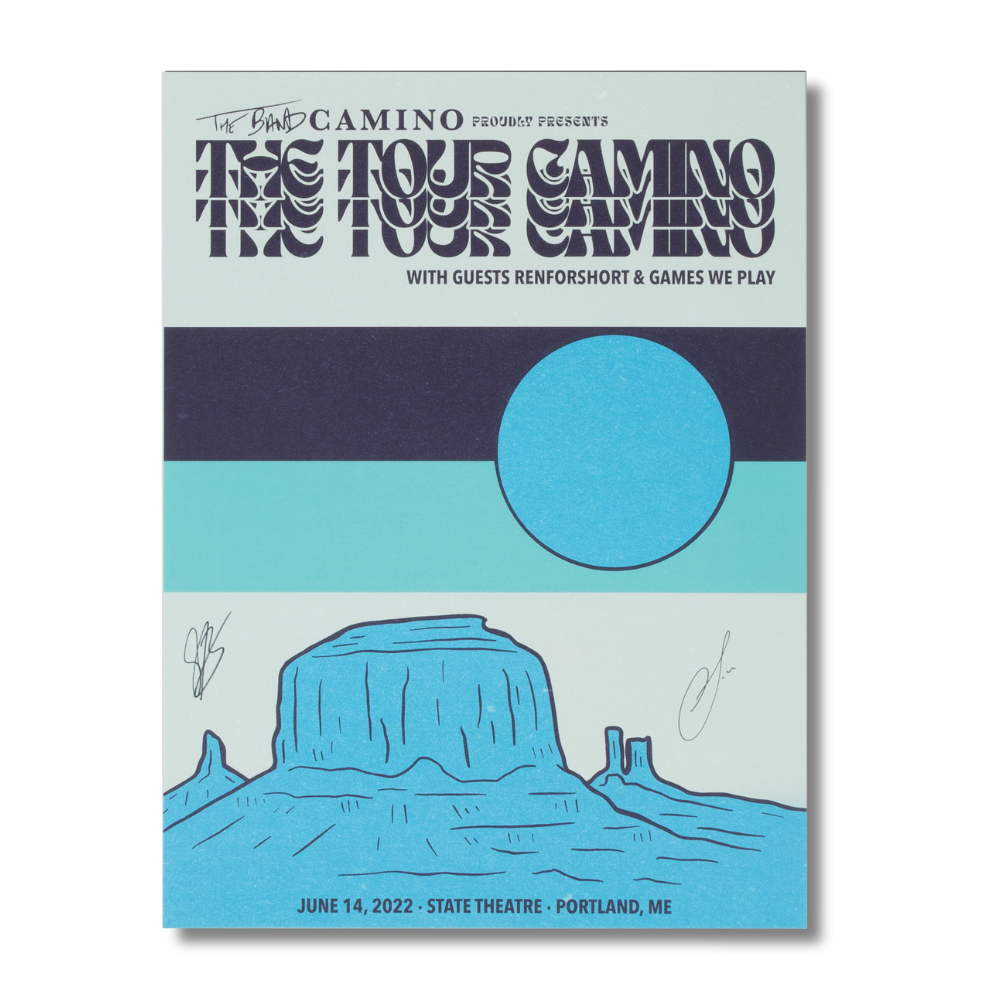 The Tour Camino Poster - SIGNED