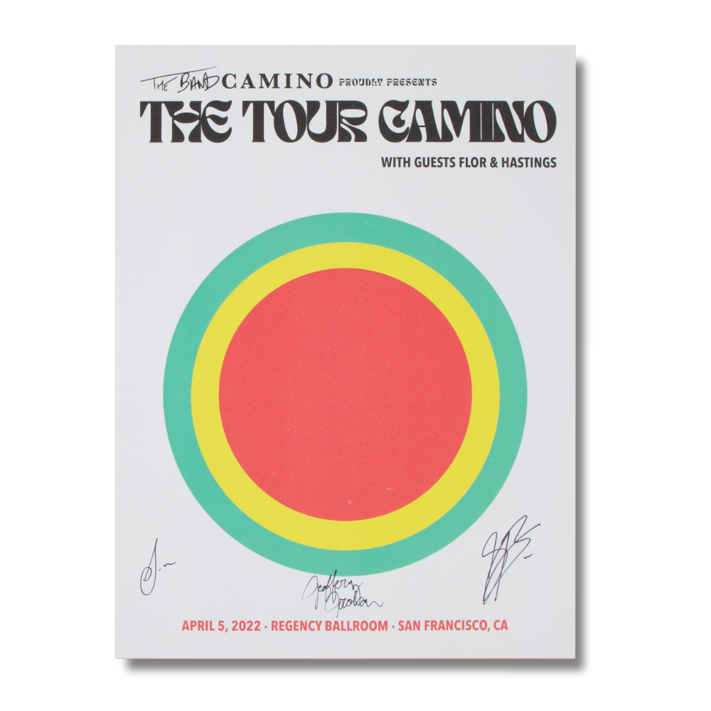 The Tour Camino Poster - SIGNED