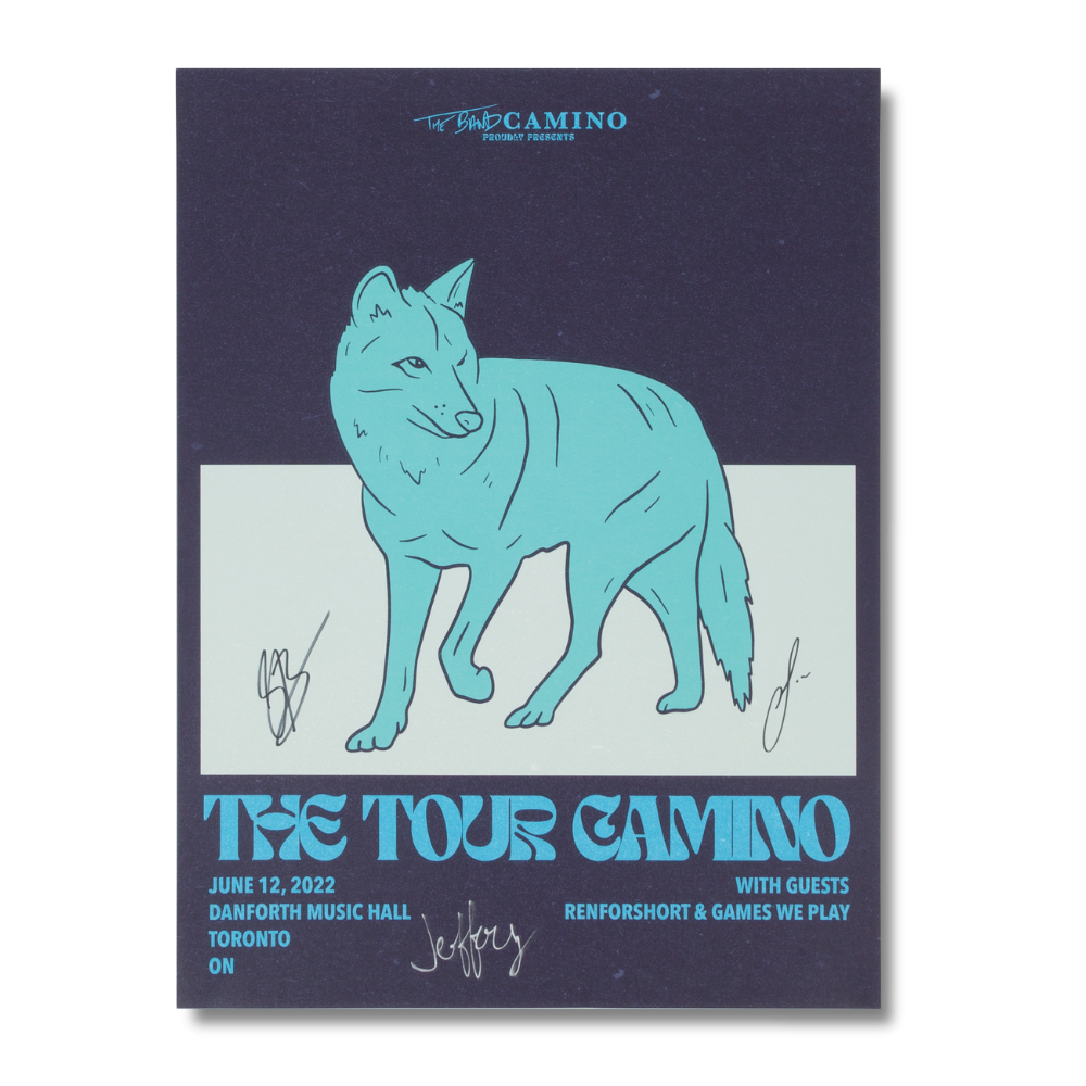 The Tour Camino Poster - SIGNED