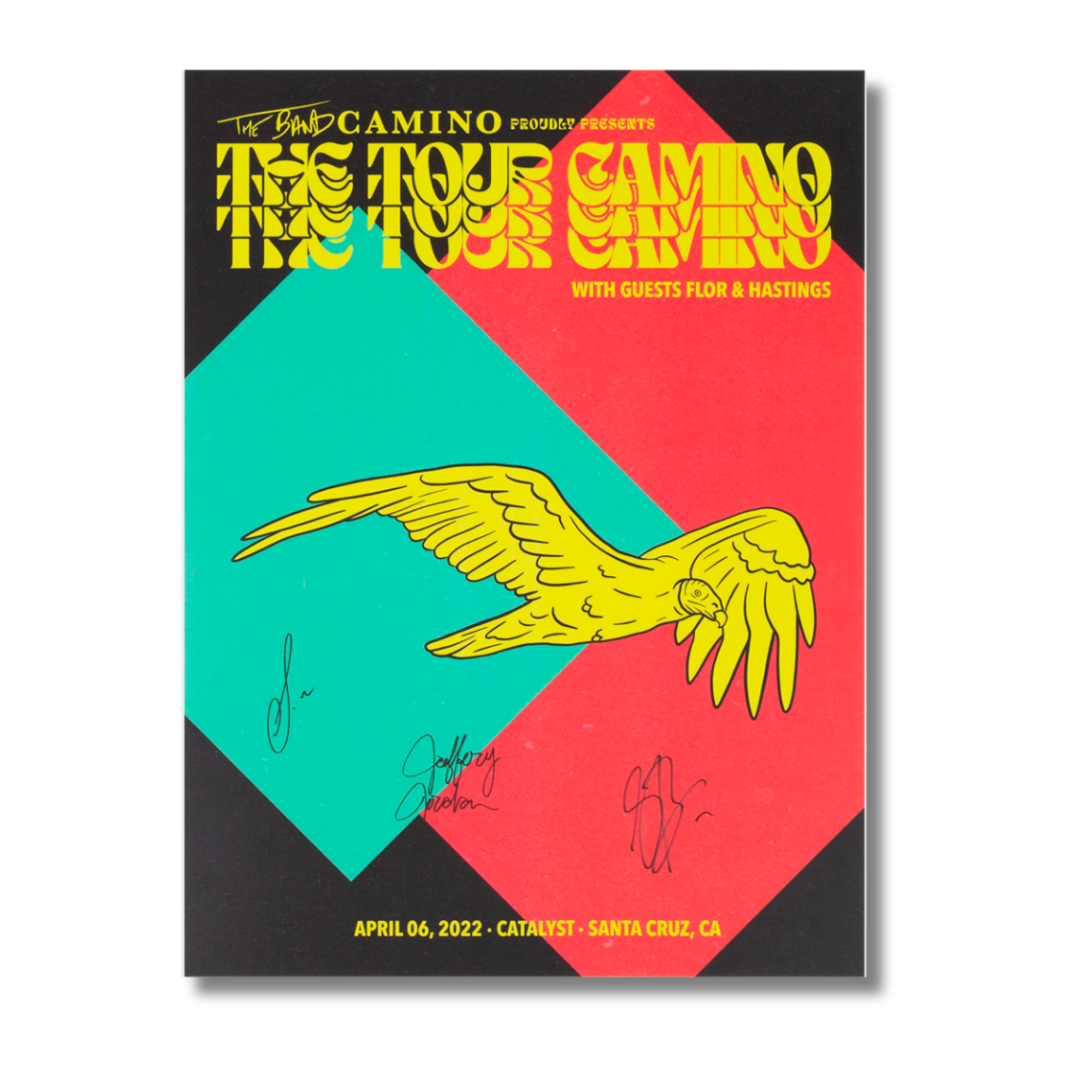 The Tour Camino Poster - SIGNED