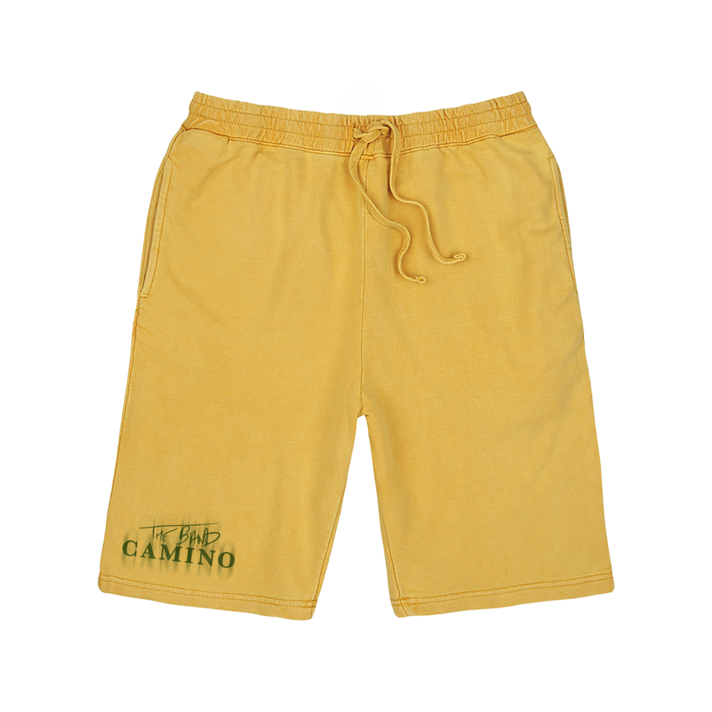 Blurred logo yellow shorts The Band Camino