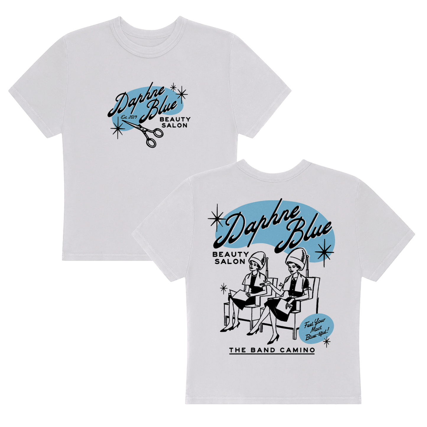 Daphne Blue Baby Tee