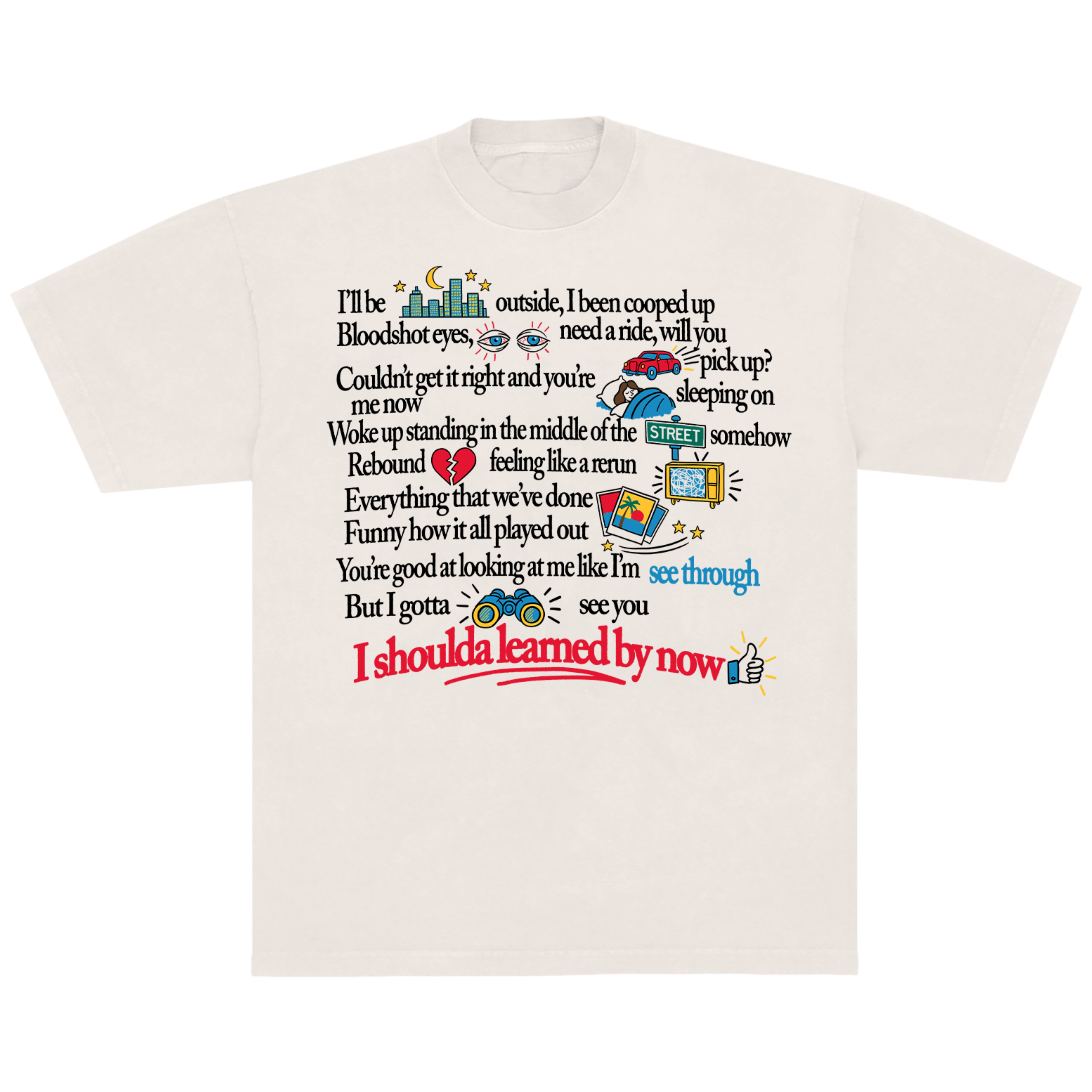 See Through tryhard Tee The Band Camino – The Band Camino Merch