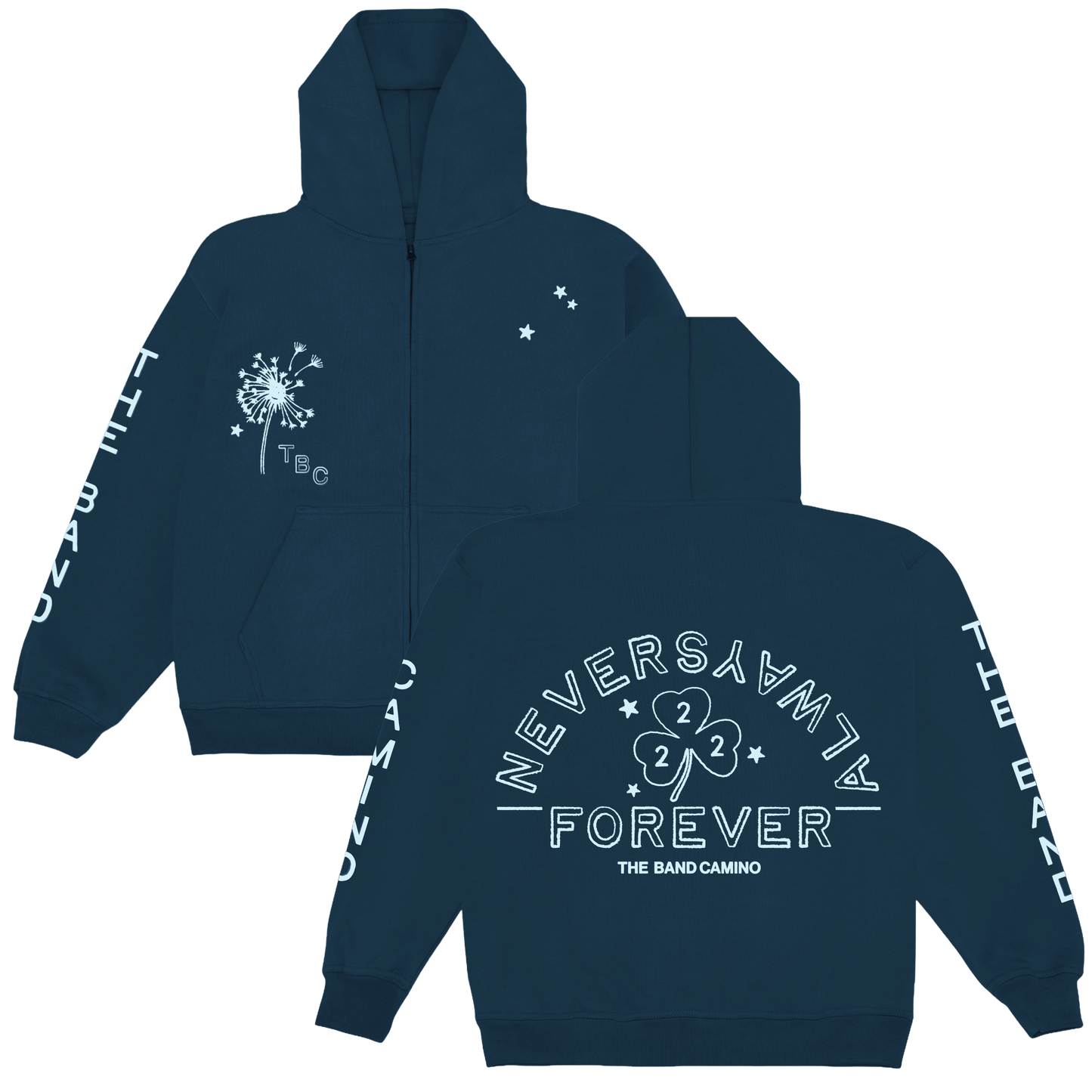 NeverAlways Zip Hoodie
