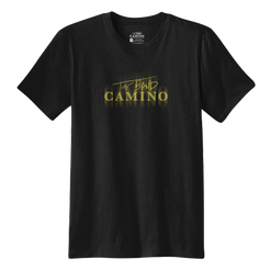 Blurred logo black tee The Band Camino