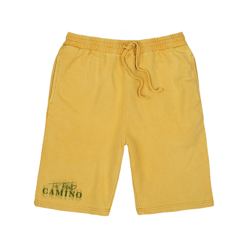 Blurred logo yellow shorts The Band Camino